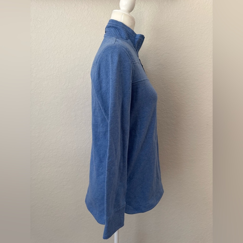 NWT Vineyard Vines Shep Shirts Small Quilted Quarter Zip Hull Blue Women's XXS I - Picture 5 of 10